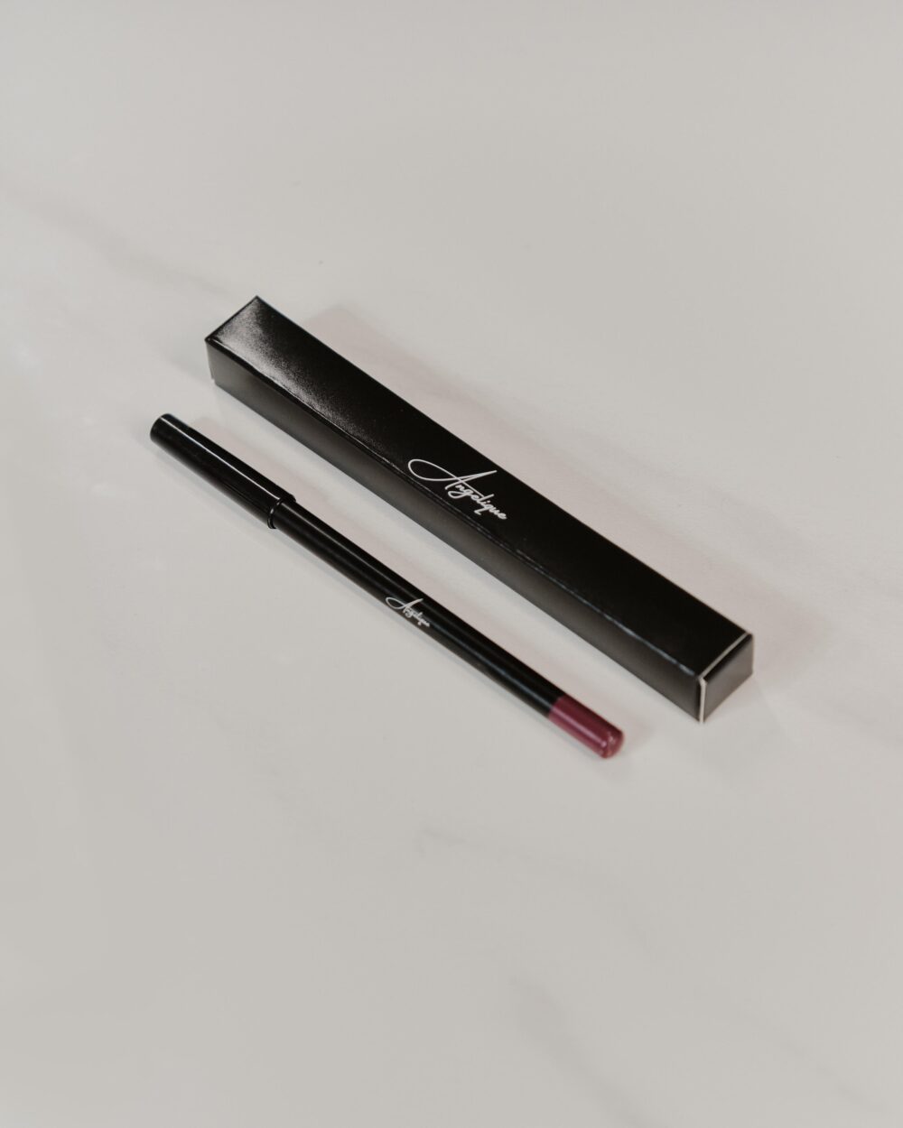 Plum Lip Pencil (#17) - Angelique Lipstick - Image 2